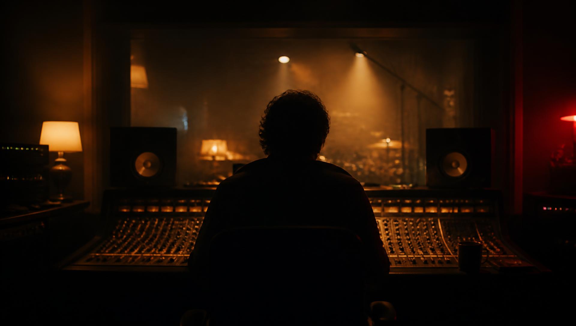 Interior del estudio de mezcla y mastering POLS
